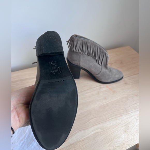 Joie Fringe Booties - Picture 6 of 7